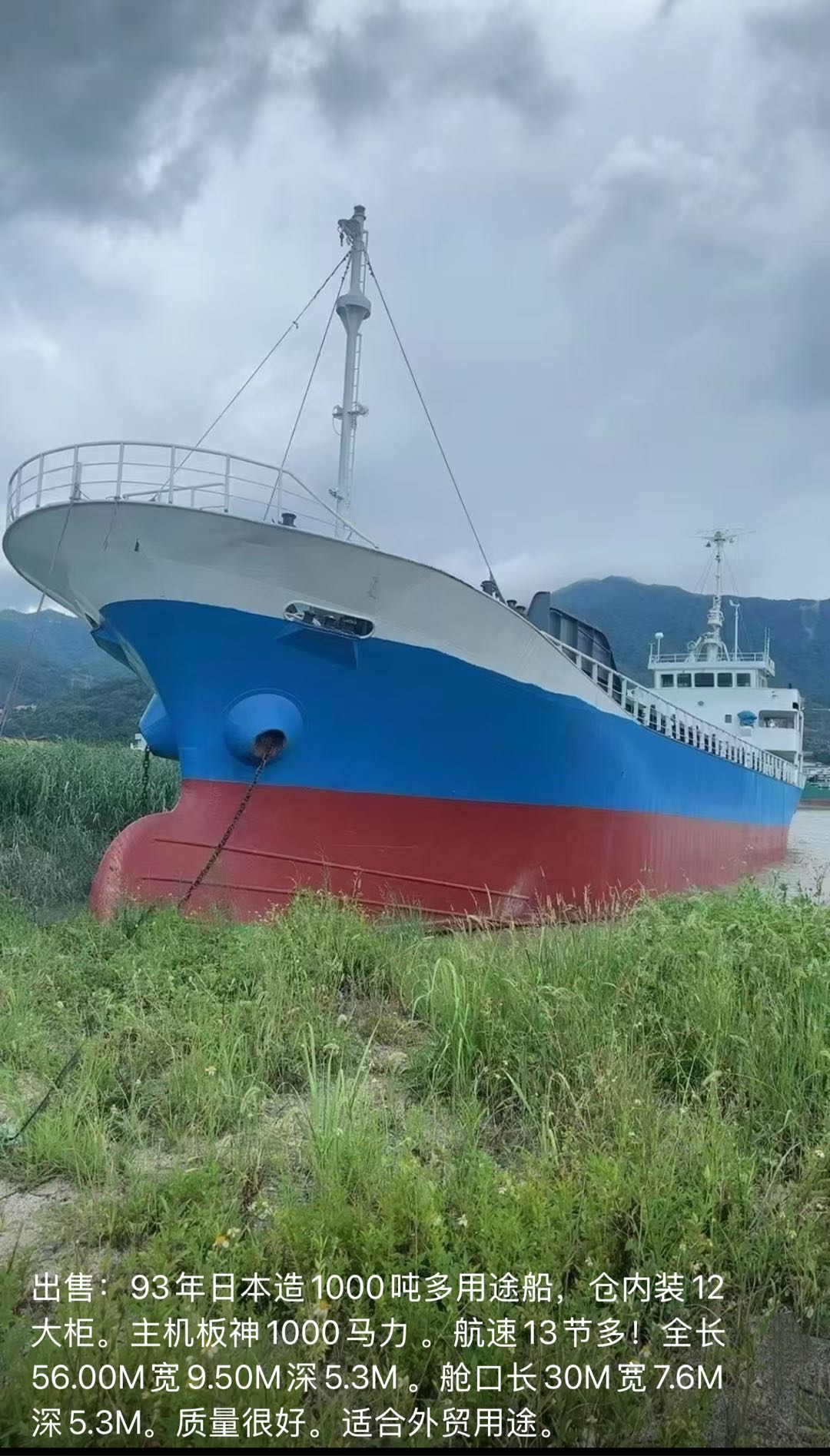 出售 多艘日本多用途集装箱船 福建 宁德市-2.jpg
